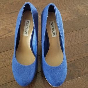Steve Madden Platform Wedges 7.5